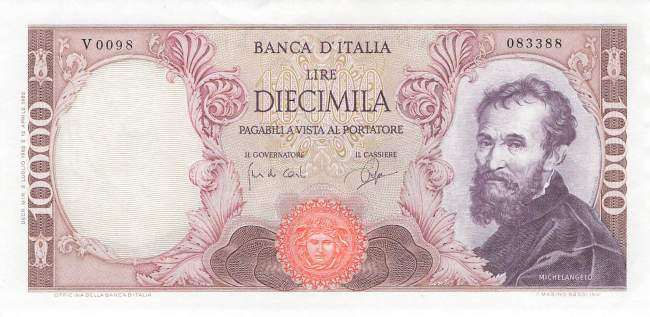 10000 Lire 1962 p.97a